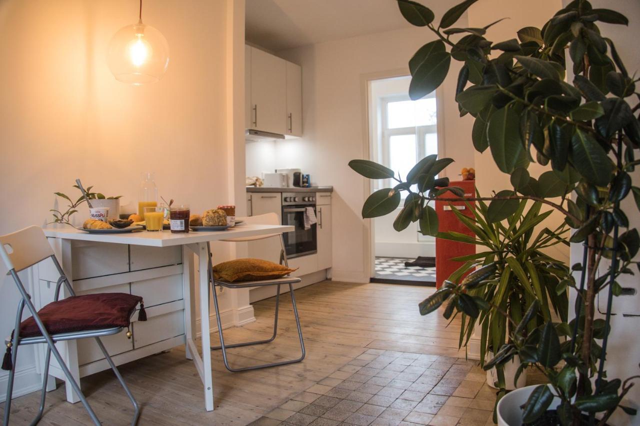 Doppelbett In Heller Wohnung Hamburg Eksteriør bilde