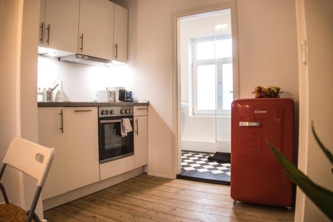 Doppelbett In Heller Wohnung Hamburg Eksteriør bilde
