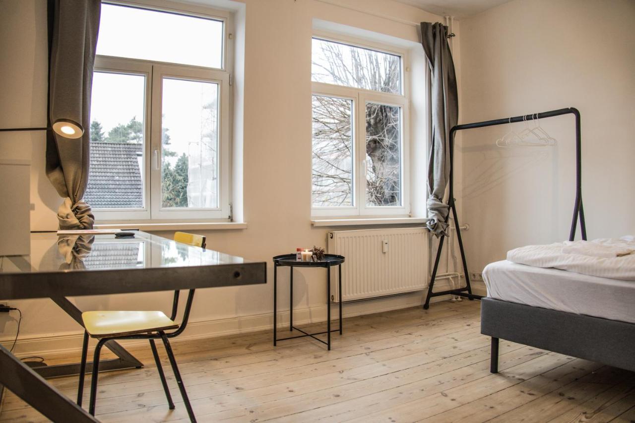 Doppelbett In Heller Wohnung Hamburg Eksteriør bilde